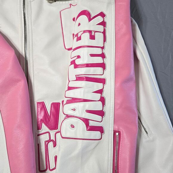 HeadGear Classics Nostalgia Co. Sz3XL Pink Moto Racing Jacket - Picture 4 of 7
